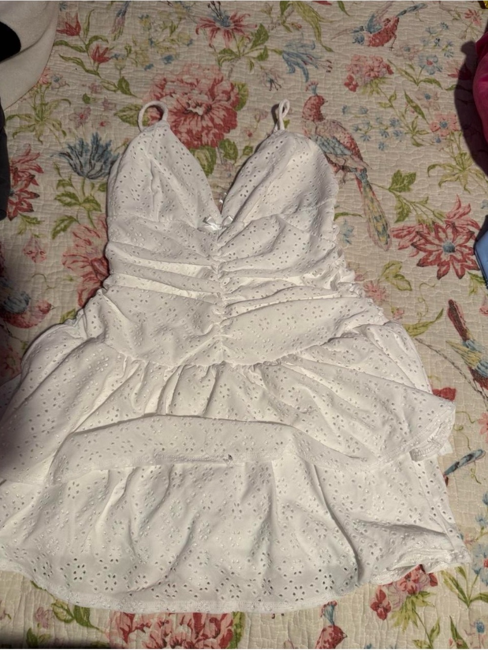 Windsor White  Mini Romper